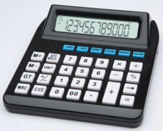 Big Button Talking Calculator with Function Replay